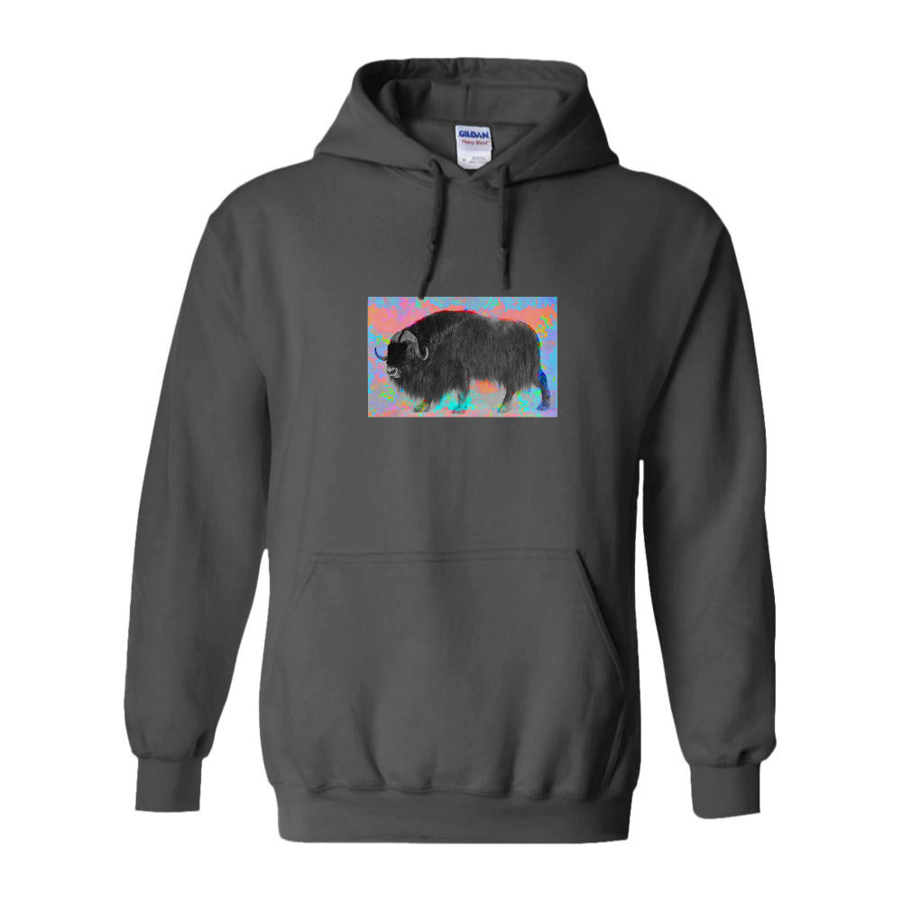 Adult Hoodie- Umingmak(Muskox)
