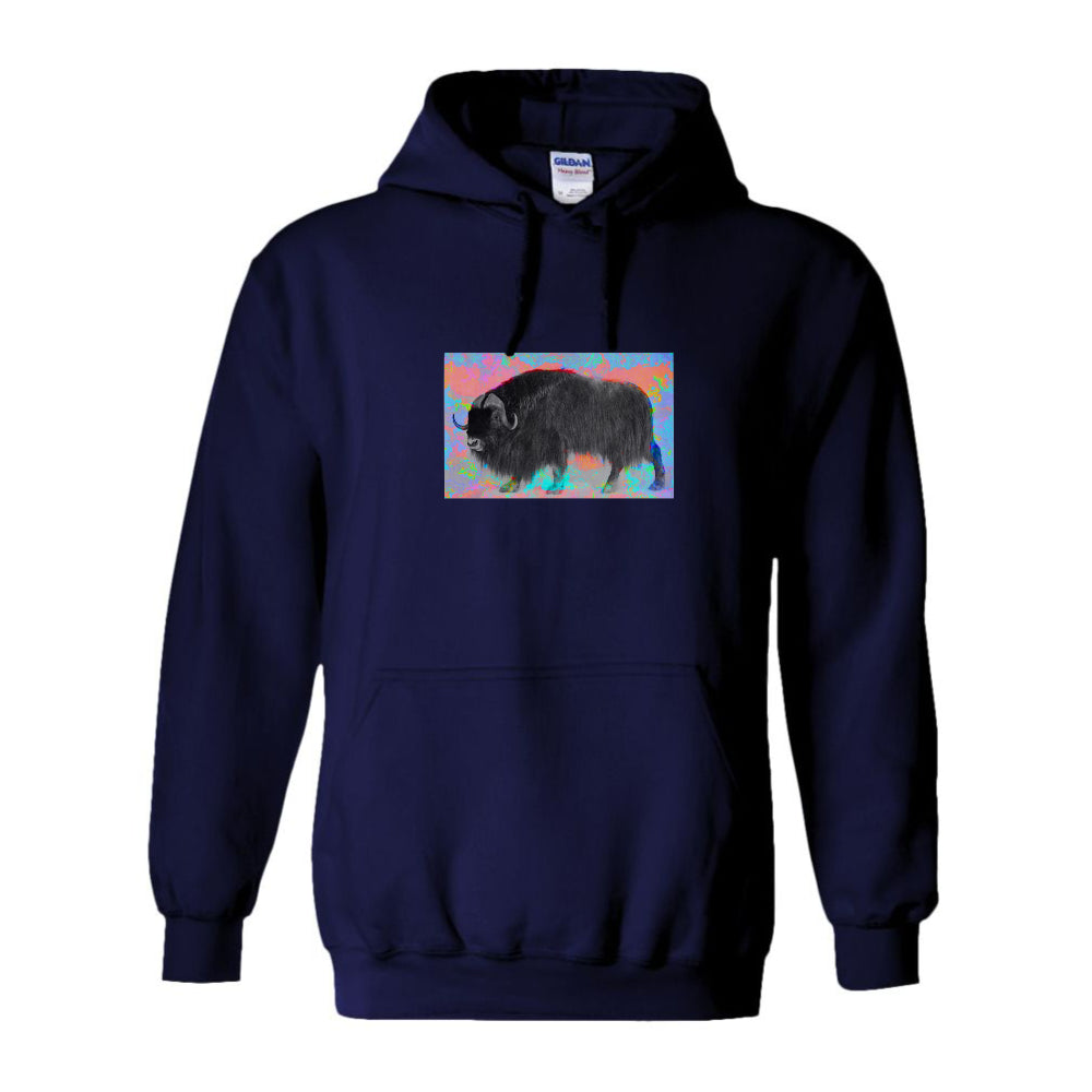 Adult Hoodie- Umingmak(Muskox)