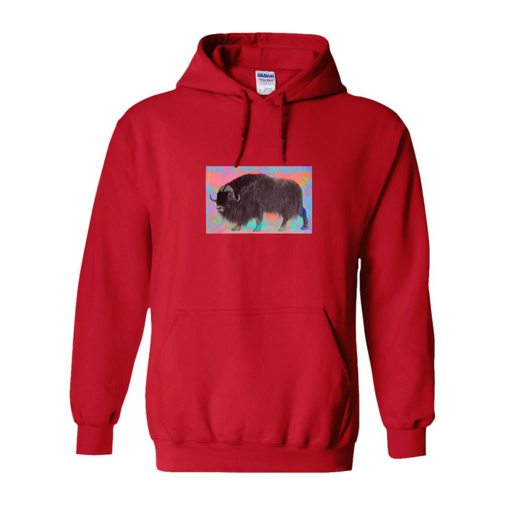 Adult Hoodie- Umingmak(Muskox)