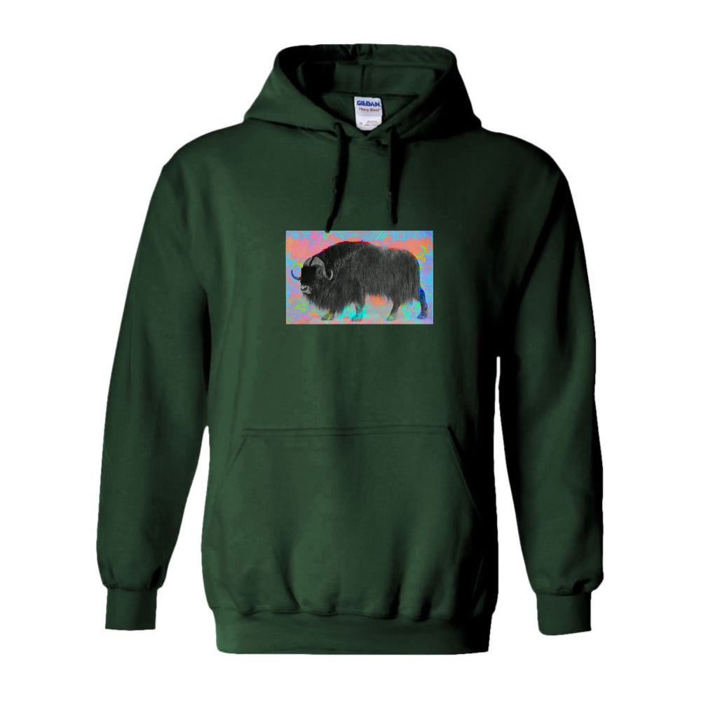 Adult Hoodie- Umingmak(Muskox)