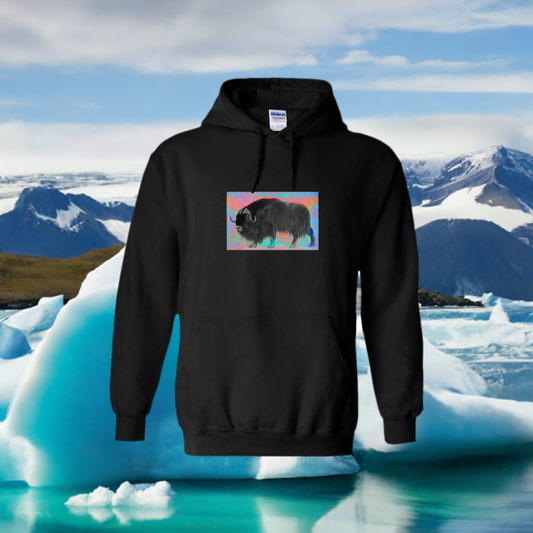 Adult Hoodie- Umingmak(Muskox)